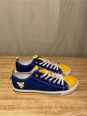 SKICKS West Virginia Mountaineers NCAA Blue /Old Gold Low Top Sneakers M10/W12